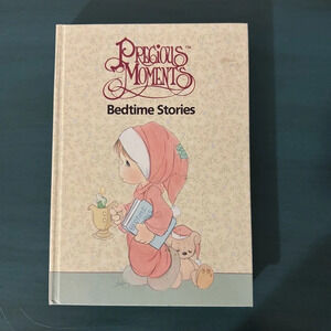 Vintage 1990s Precious Moments Bedtime Stories Hardcover Book